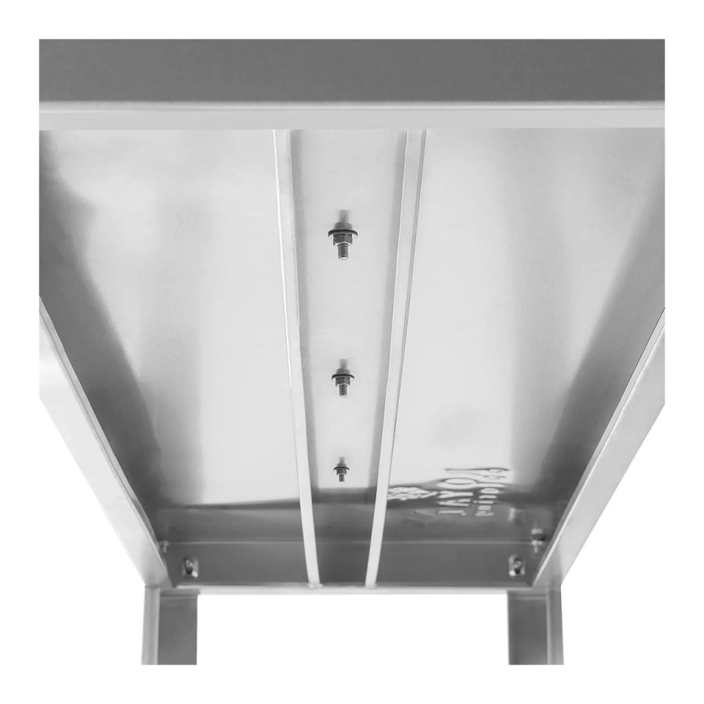 Mensola da parete professionale - acciaio inox 120 cm 14_0001541