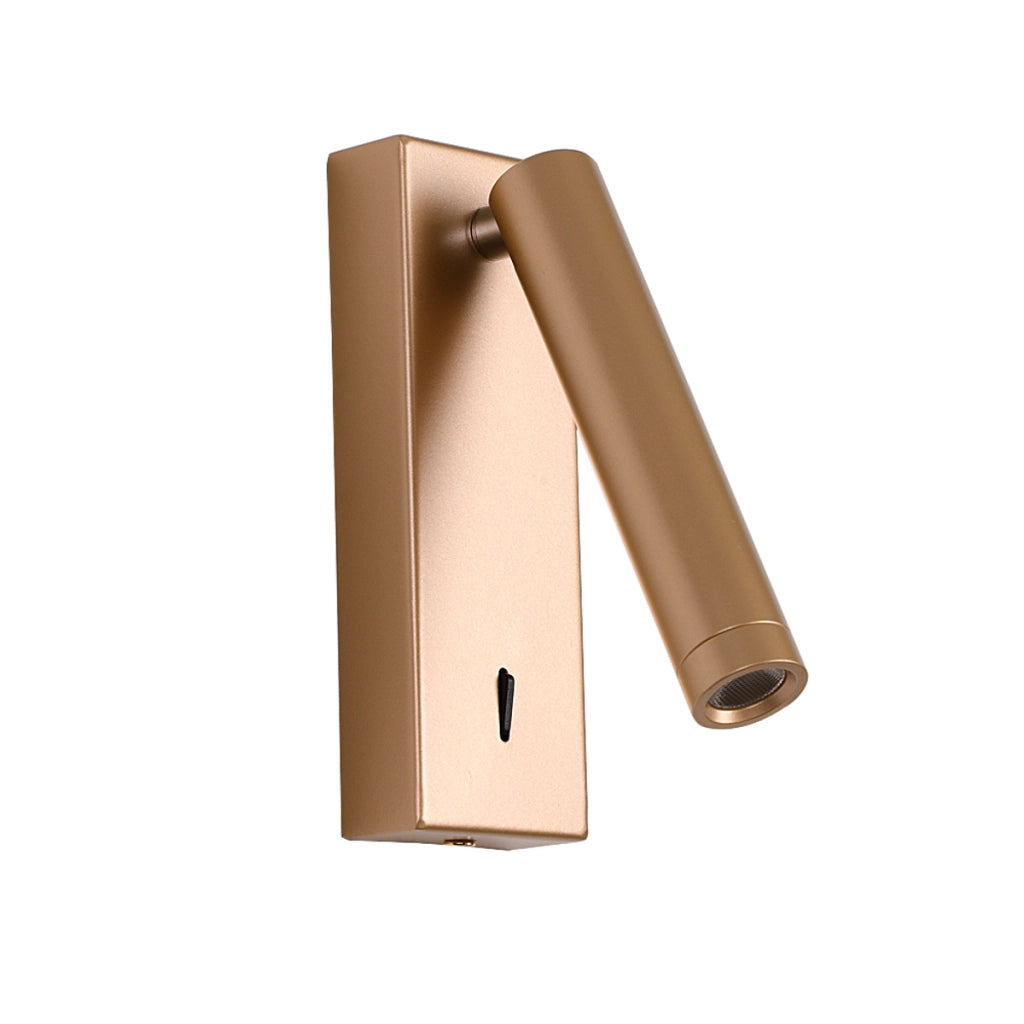Applique lettura moderna oro spot orientabile LED 2,5W Italux