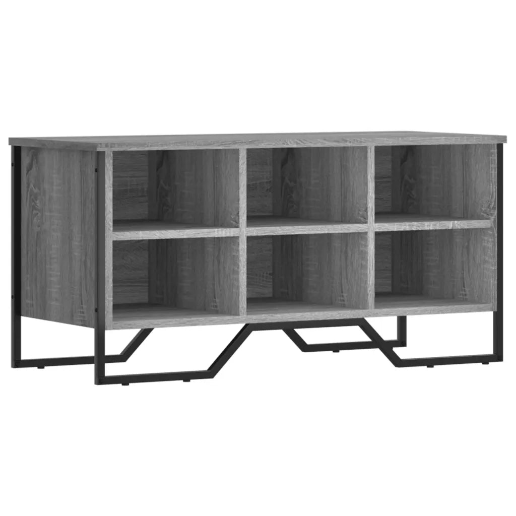 Scarpiera Grigio Sonoma 90x38x45,5 cm in Truciolato 848642