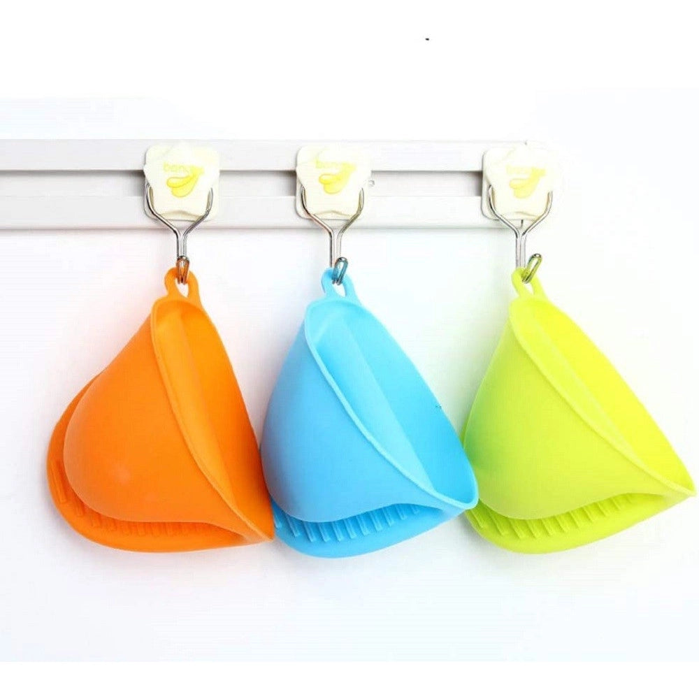 Trade Shop - Presina Presine Mini Guanto Forno Silicone Antiscivolo Antiscottatura Resistenti -