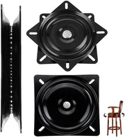 Set di 2 rulli di rotazione 360° - 153 mm - Capacità di carico 200 kg - Acciaio inossidabile - Duraturo e robusto - Rulli di rotazione