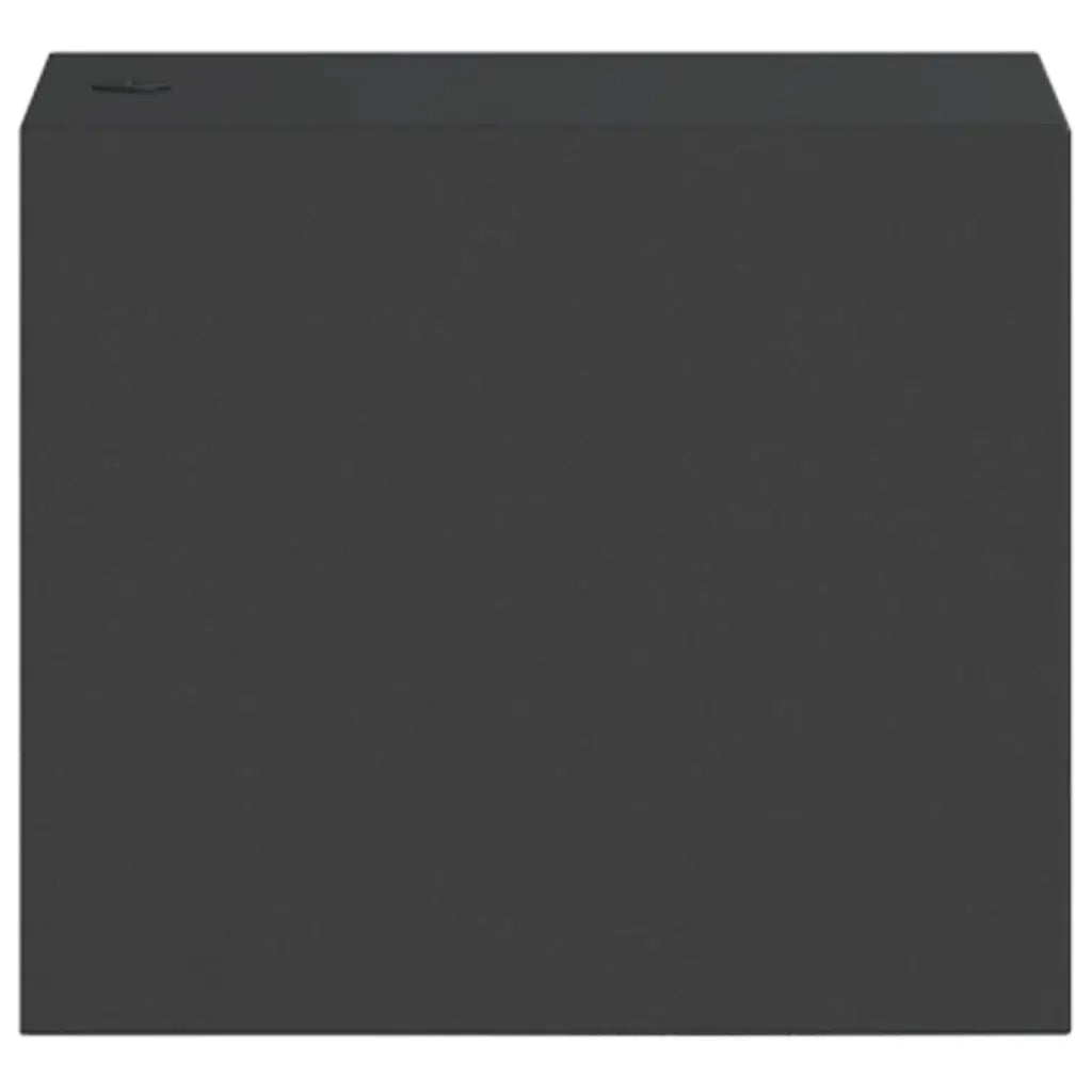 Applique per Esterni Nera in Alluminio Pressofuso
