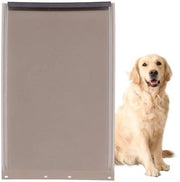 Pannelli di sostituzione per canili di grandi animali domestici - Materiale trasparente in plastica - Facili da installare - Disegno foro superiore - Adatto per grandi animali domestici - Design moderno