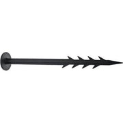 PICCHETTO CHIODO BLOCCA TELO - PA NERO DENTATO MM 45 H.CM 20 CF=PZ  20- 2 confezioni