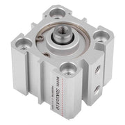 Cilindro Pneumatico in Alluminio - Apparecchio a Doppio Funzionamento - 25 mm di Diametro di Bocchetta - 10 mm di Spessore di Schiuma - Manovella a Viti - Cilindro Pneumatico