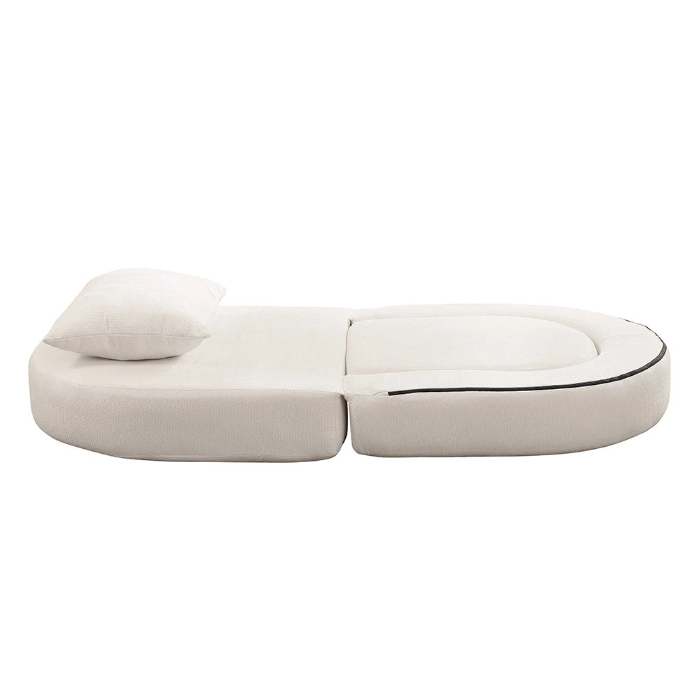 Divano letto futon Plus - Xylo - Per piccoli spazi, con braccioli