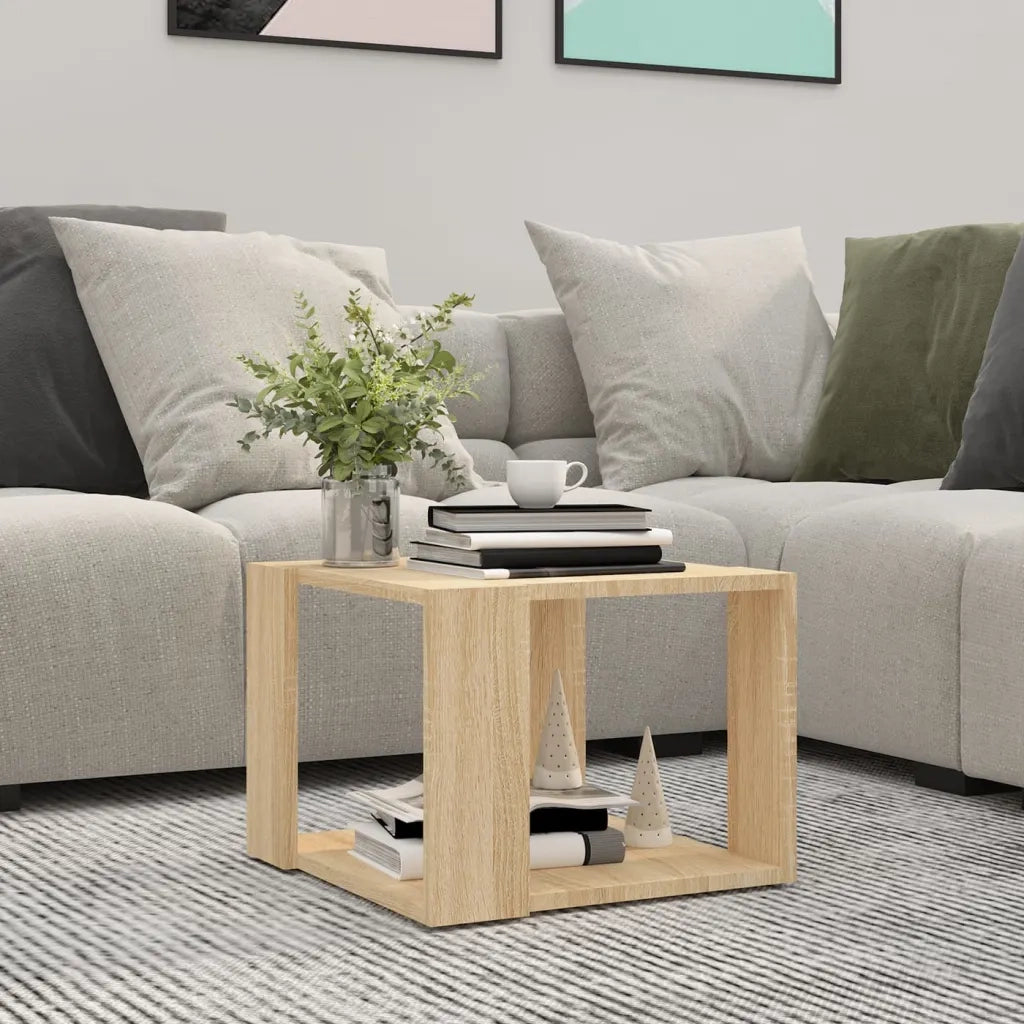 Tavolino da salotto | Tavolino da caff¨¨ | Tavolino da Soggiorno Rovere Sonoma 40x40x43 cm Legno Multistrato
