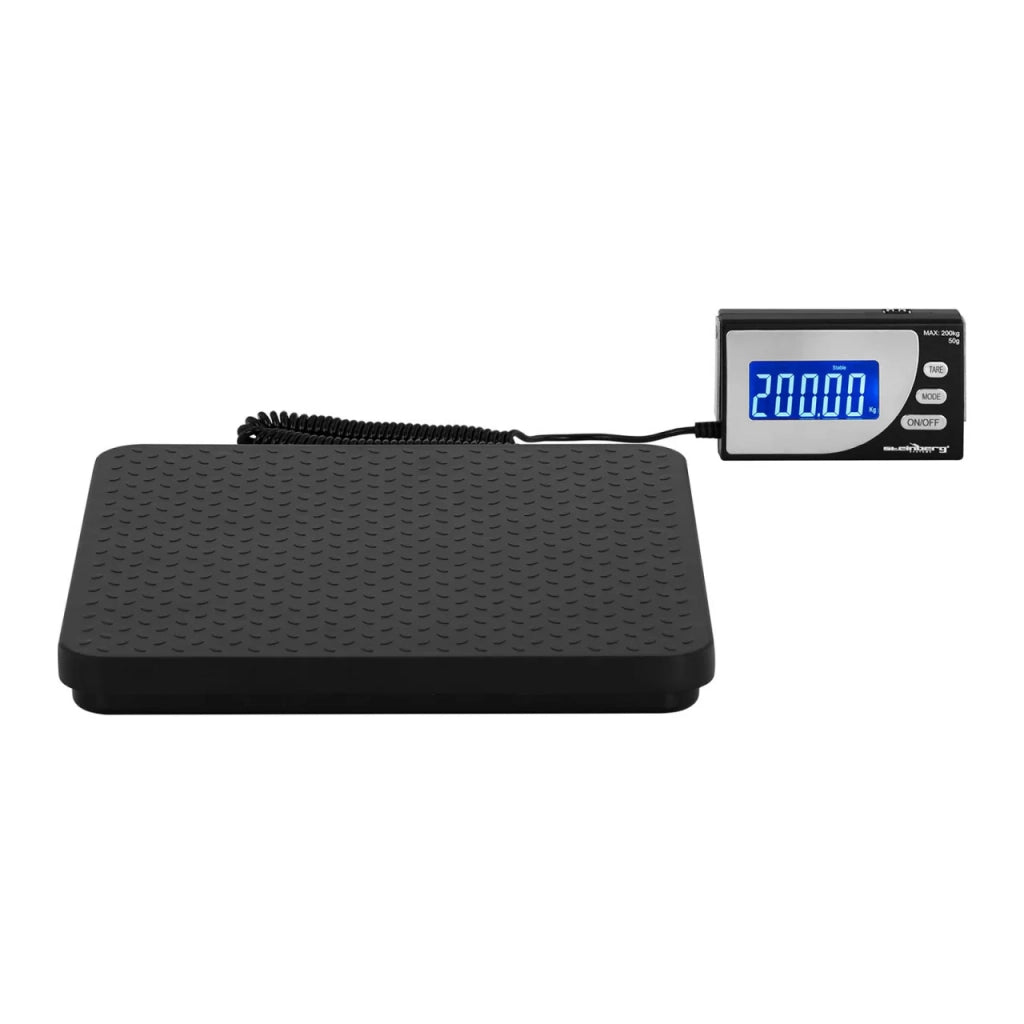 Bilancia digitale per pacchi 200 kg / 100 g Display LCD opaco 30 x 30 cm 14_0002791