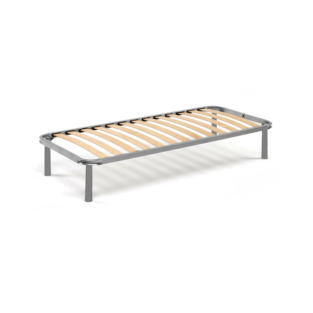 Rete letto singolo Amammata, Rete ortopedica in multistrato di betulla a 13 doghe, 100% Made in Italy, cm 80x200h 34