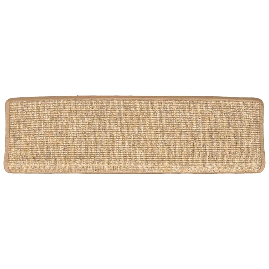 Tappetini Autoadesivi per Scale 15 pz Marrone Chiaro 65x25 cm cod mxl 71262