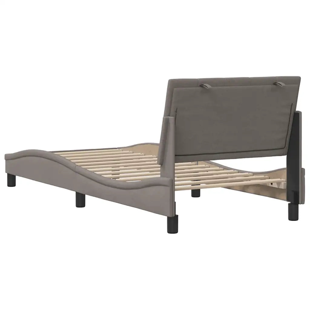 Giroletto senza Materasso Hanko Tortora 80x200 cm Tessuto 3310353