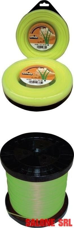 FILO NYLON TONDO PROFESSIONAL MM.4,0 DA 130 MT.PER DECESPUGLIATORE IN BOBINA