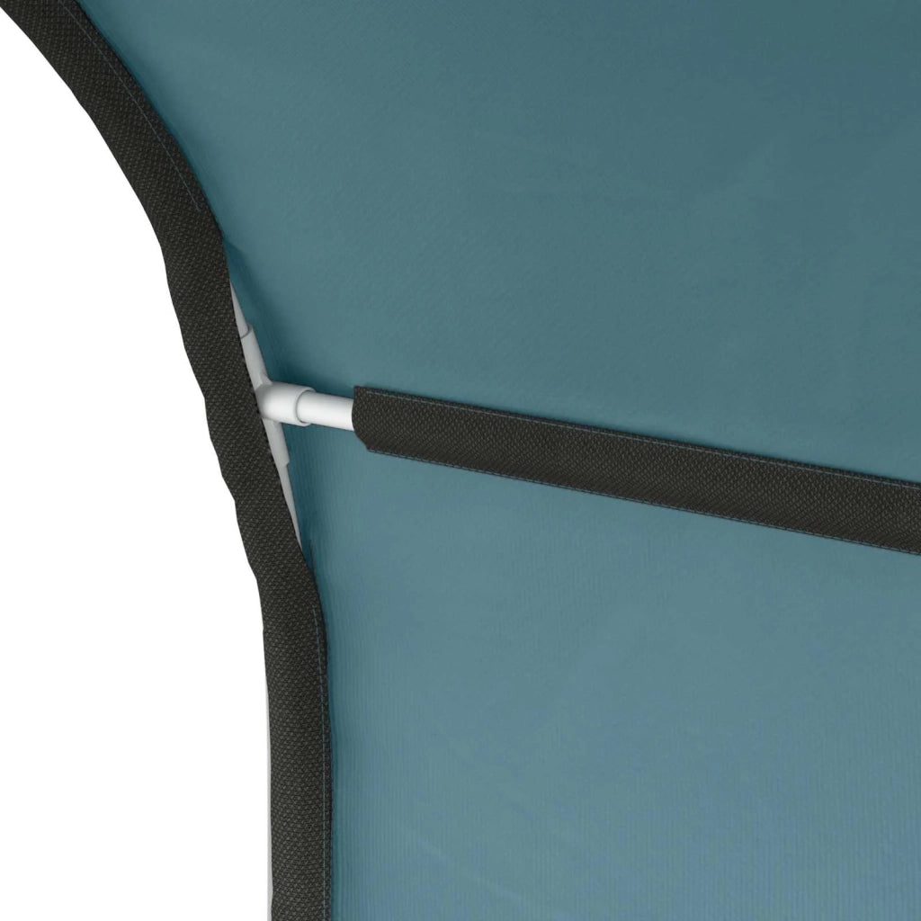 Tunnel per Letto 2 pcs Azzurro 211 x 67.5 x 2 cm Poliestere