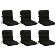 Cuscini per Sedia Alta in 6 Pezzi VIANEN 6 pcs 100% Poliestere 953805