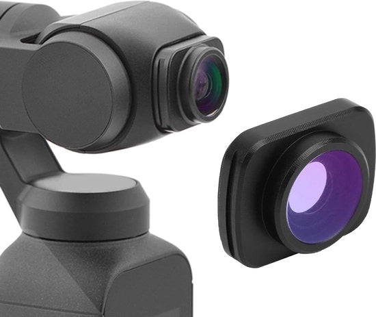 Lente ad alta visuale per OSMO Pocket 2 - Gimbal per fotocamera portatile Vetro ottico - Lente anamorfica magnetica - Qualità professionale.