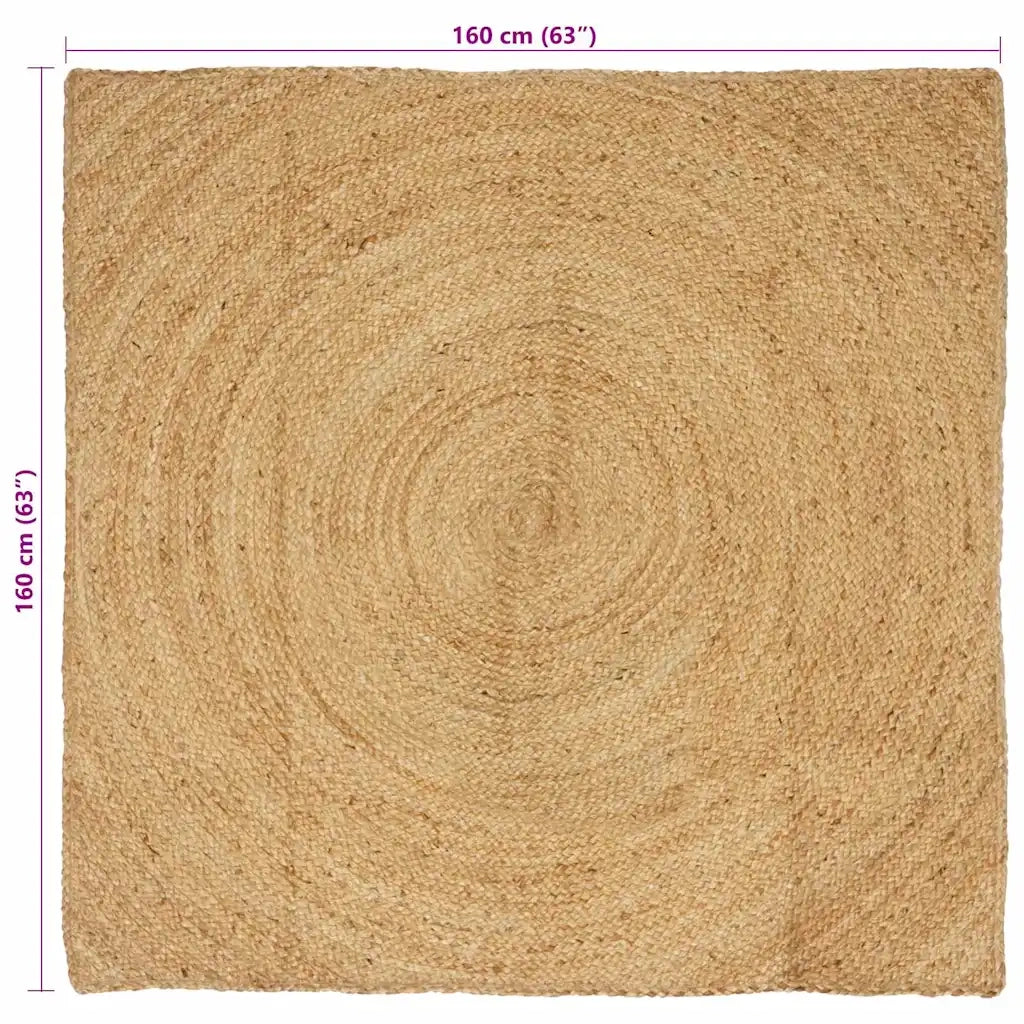 Tappeti per area Naturale 160 x 160 cm Juta 42010522