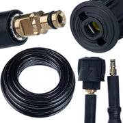 Tubo Alta Pressione 15m di Ricambio compatibile con Idropulitrice Kärcher K2–K7 – Click Connect, Nylon, 200 Bar, 60°C
