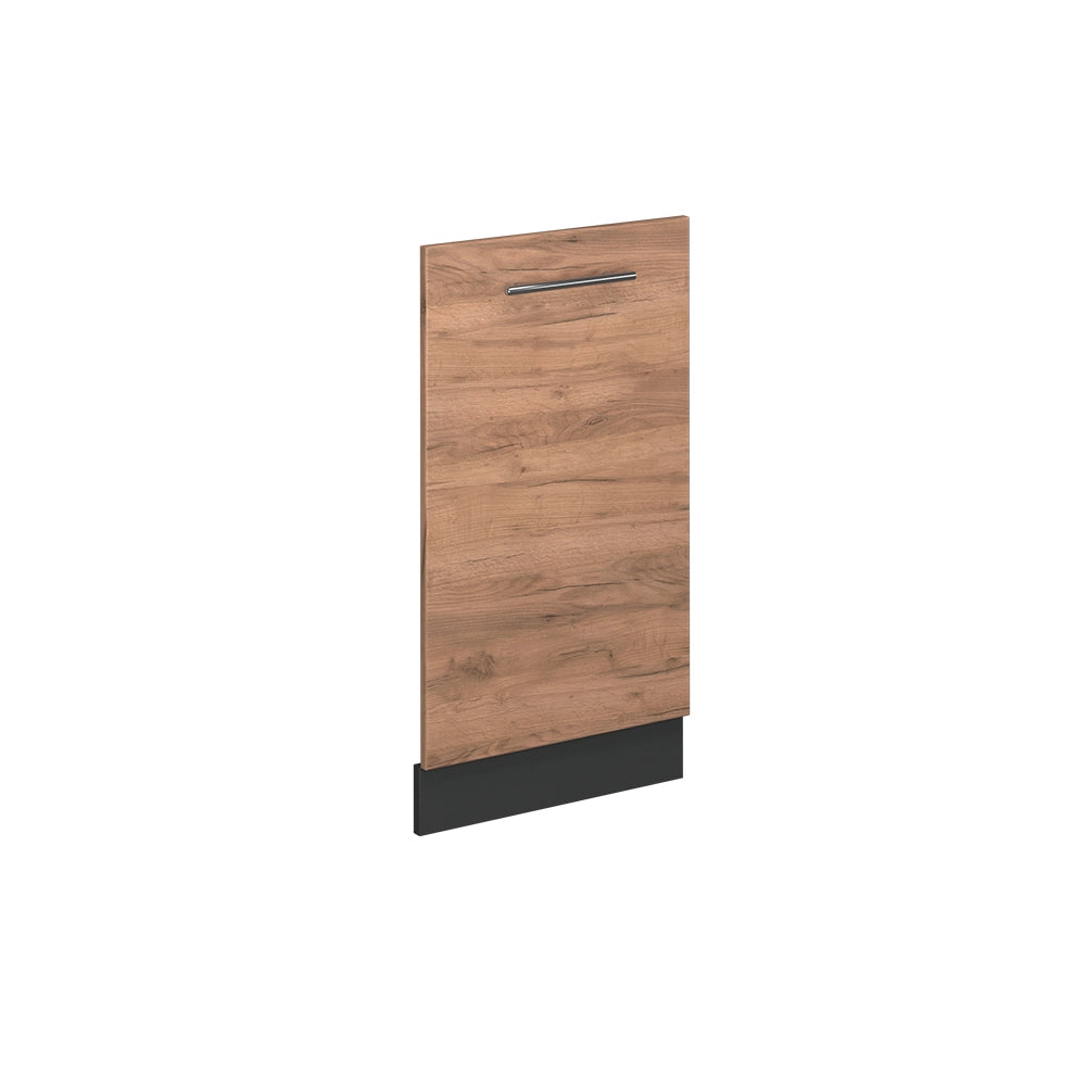 Vicco Pannello frontale della lavastoviglie Quercia dorata 45 cm senza piano di lavoro
