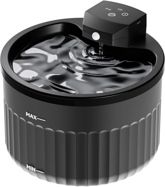 Draadloso 3,2 L fonteino per gatti con sensore di movimento e filtro ad alta qualità, 4000mAh, modello 2025