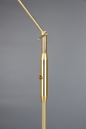 Piantana da Interno a LED SMD in Metallo Ottone Opaco