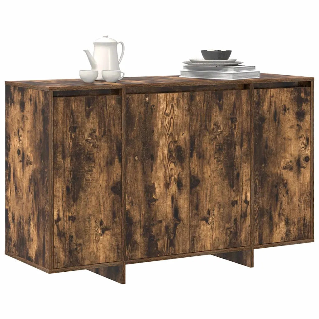 Credenza Rovere fumo 120 x 41 x 75 cm Legno multistrato 3333900