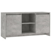 Mobile TV multimediale mensola TV credenza mobile TV sala da pranzo soggiorno camera da letto 102 x 37,5 x 52,5 cm legno ingegnerizzato grigio 02_0025612