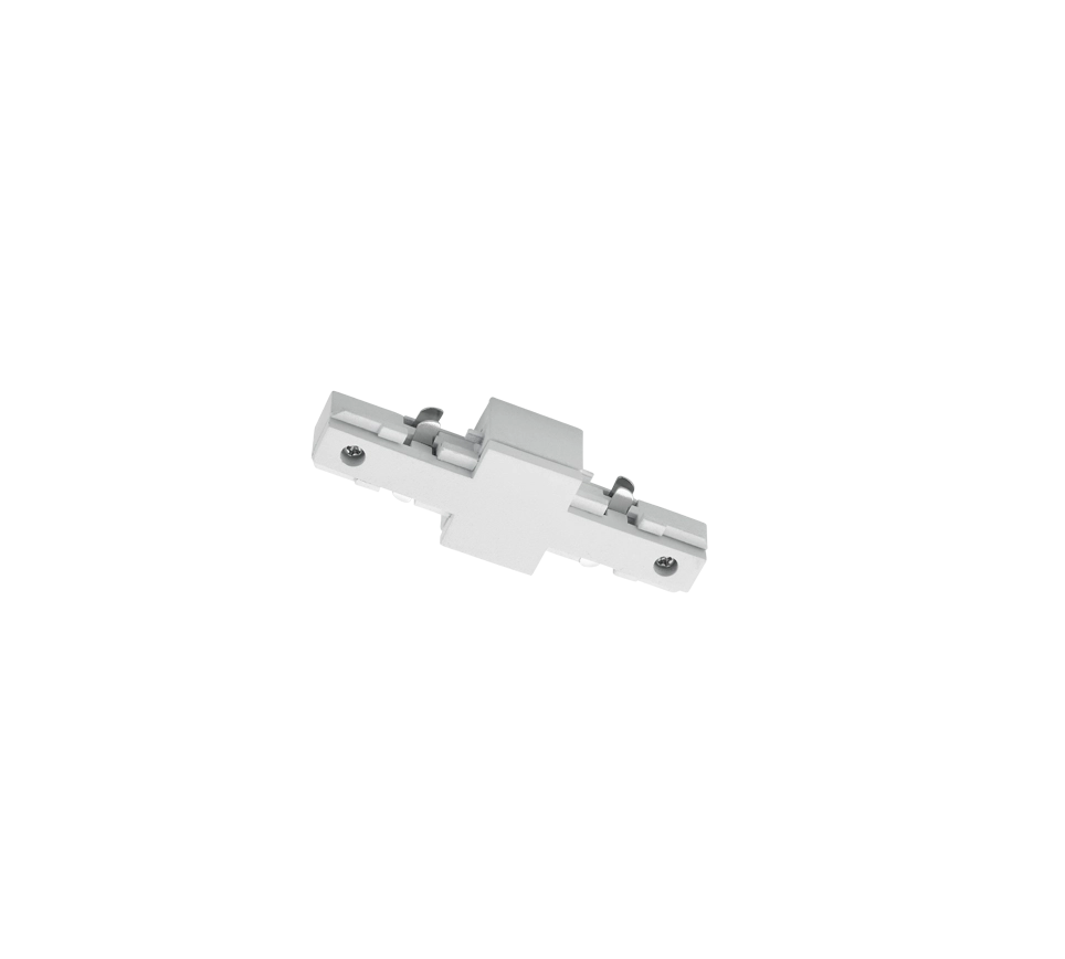 Raccordo Connettore Lineare Dritto Sistema Binario Bianco Duoline GD Trio