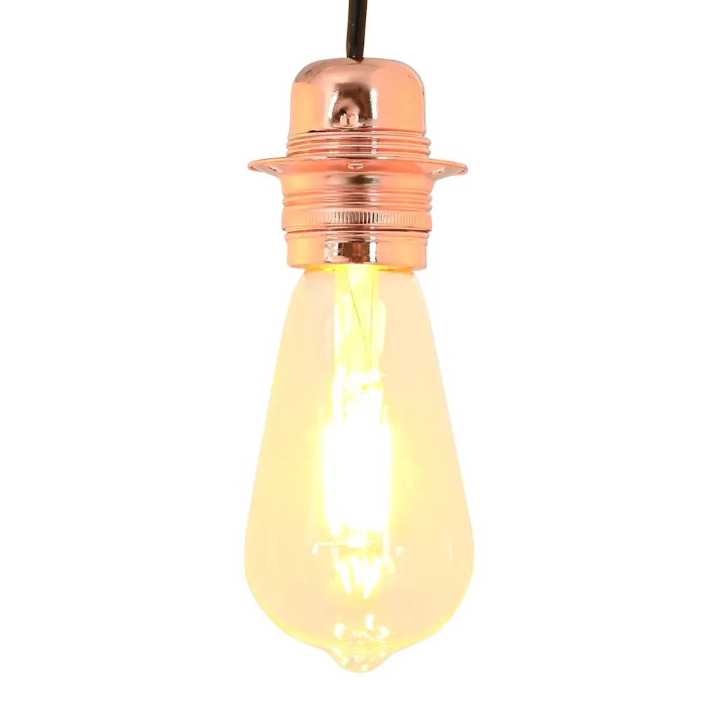 Portalampada 2 pz Oro Rosa E27 CFW2723239