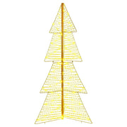 Albero di Natale con 160 LED-Luci decorative natalizie Bianco caldo 150 cm PET 677583