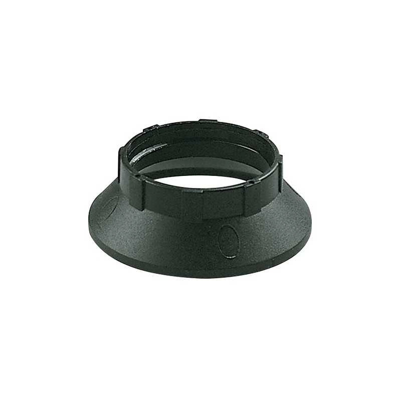 02129 Anello per Portalampada E14 Nero