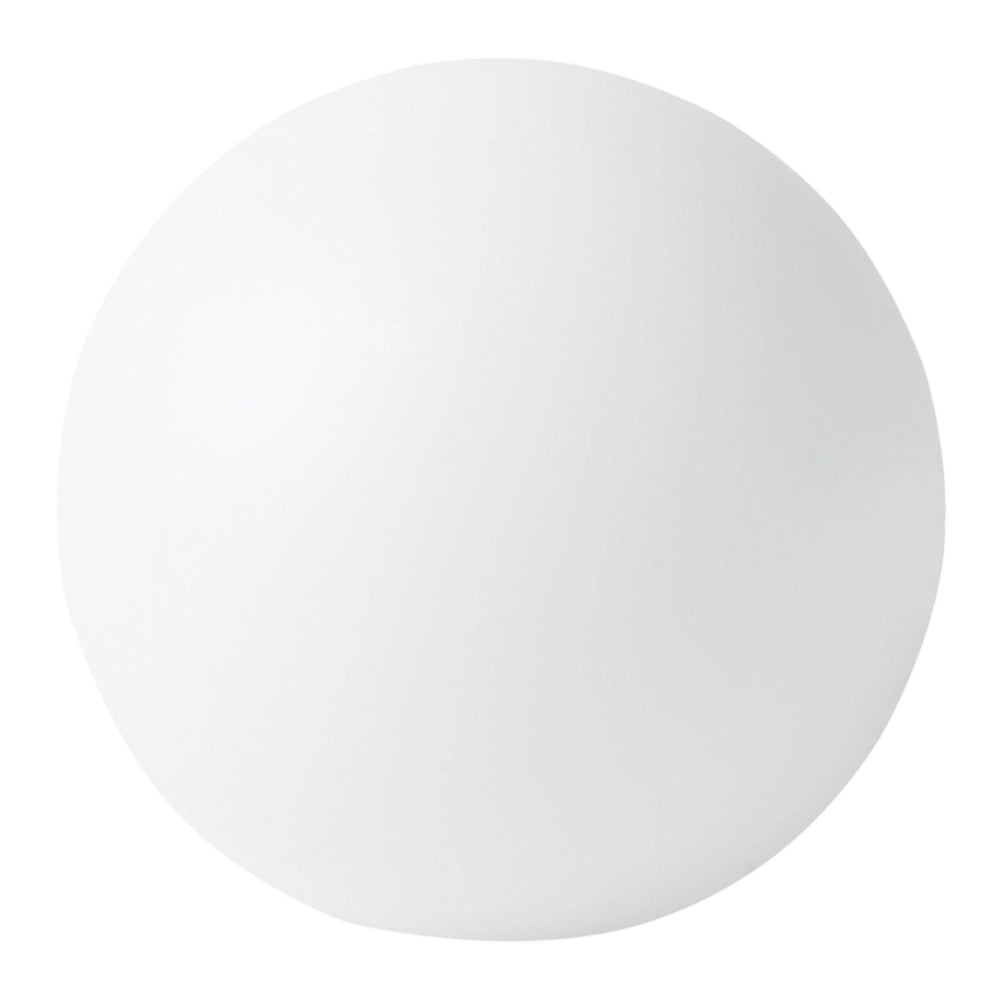 Lampada a sfera LED per esterni 26 cm in materiale sintetico impermeabile con telecomando bianco esterno giardino patio