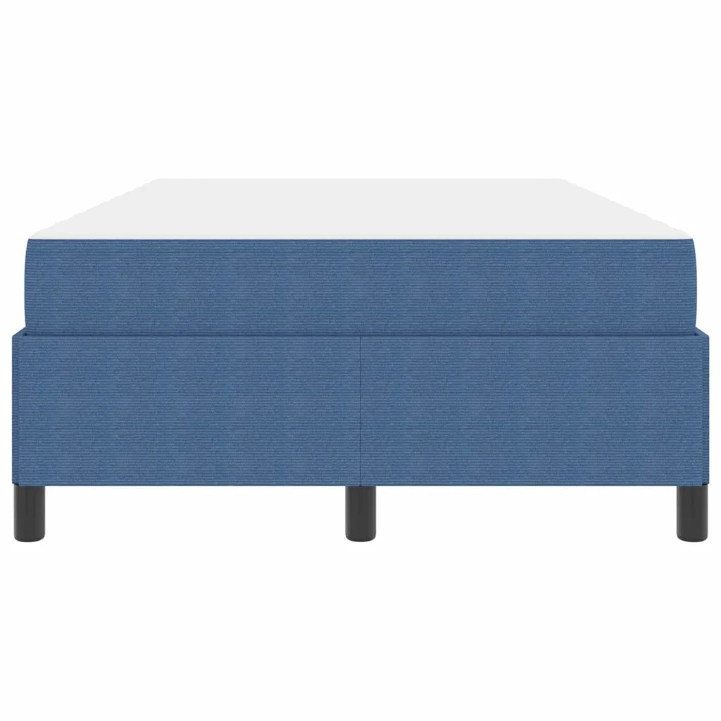 vidaXL Struttura del letto Blu 120 x 200 cm Tessuto in velluto a coste