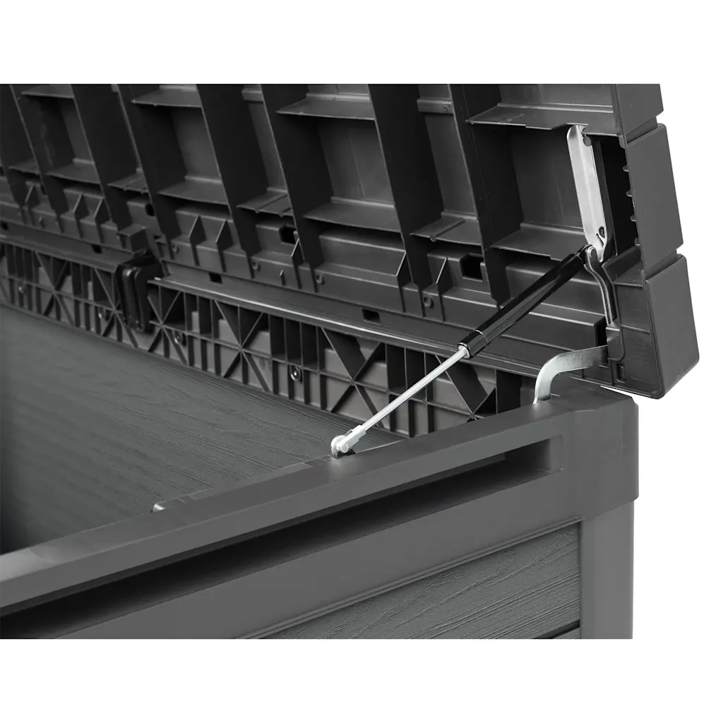 Keter Contenitore Portaoggetti da Esterno Cortina 570 L Grigio 446823