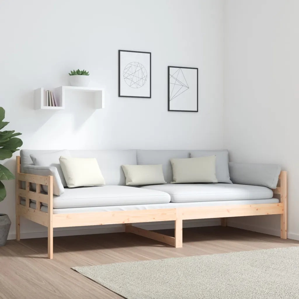 Dormeuse in Legno Massello di Pino 90x200 cm 820357