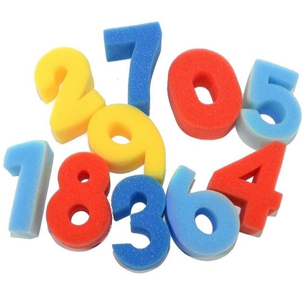 Trade Shop - Numeri In Spugna Gioco Per Bambini Scuola Colorare Disegni Giocattolo Didattico -