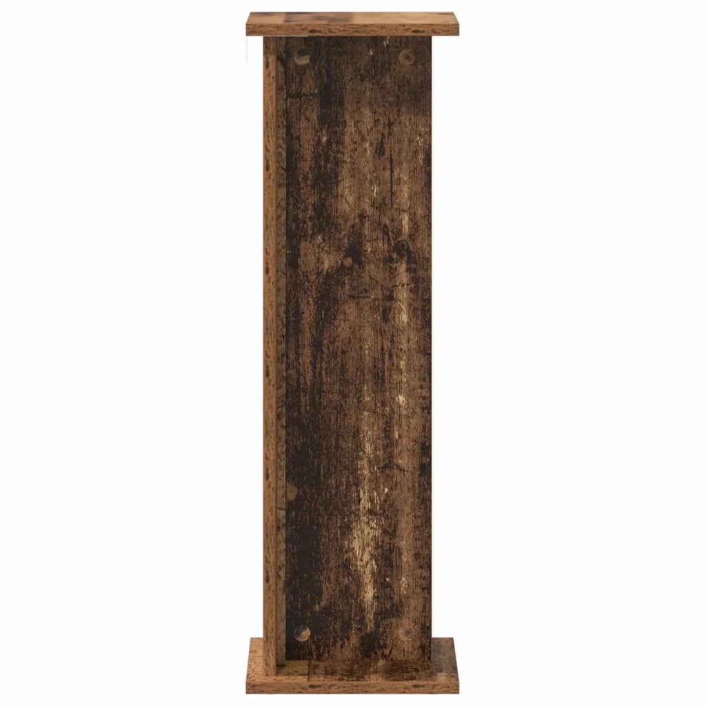 Supporto per piante 2 pcs Legno vecchio 25 x 25,5 x 80,5 cm 899655