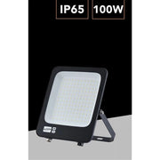 Trade Shop - Faro Led Ultra Slim 100w Esterno Ip65 Orientabile Luce 6500k 3000k 4000k Jr-100w - -bianco Caldo      -