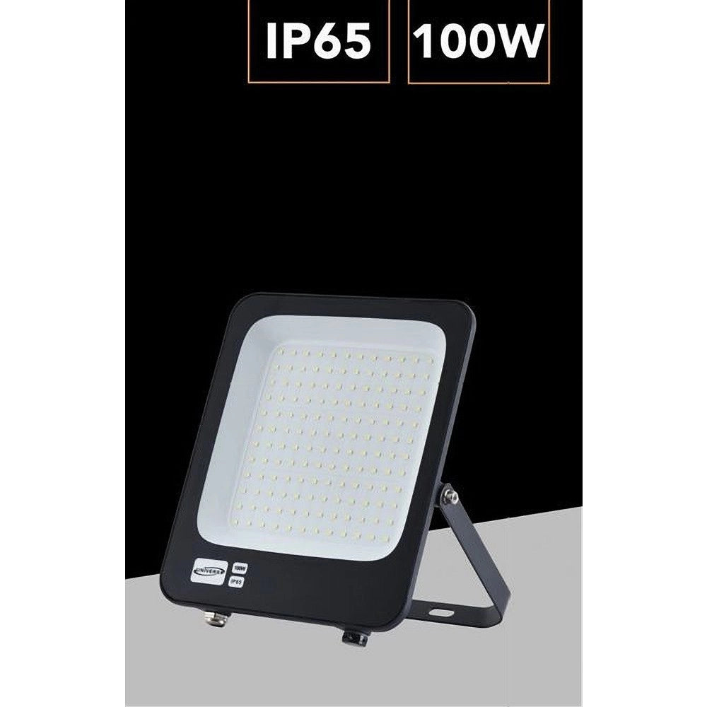 Trade Shop - Faro Led Ultra Slim 100w Esterno Ip65 Orientabile Luce 6500k 3000k 4000k Jr-100w - -bianco Caldo      -