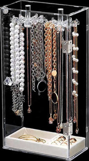 Organizzatore di accessori per collane, anelli, bracciali, orecchini, orologi - regalo per donne - contenuto HTML - richiesto