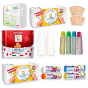 Kit completo Akitaink: tovaglioli, carta igienica e bicchieri