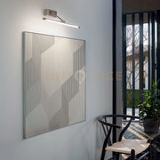 GAP460C- APPLIQUE A PARETE IN METALLO NICKEL SATINATO A LED 3000K 656LM 12W 71CM