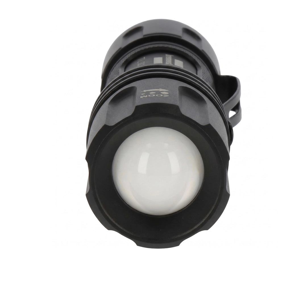 Torcia LED Tattica 350 Lumen con Zoom Regolabile Nero Brennenstuhl