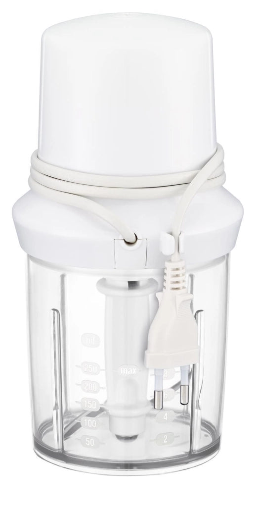 Moulinex DJ3001 Moulinette Compact, 270 W, 43 Decibel, plastica, Bianco