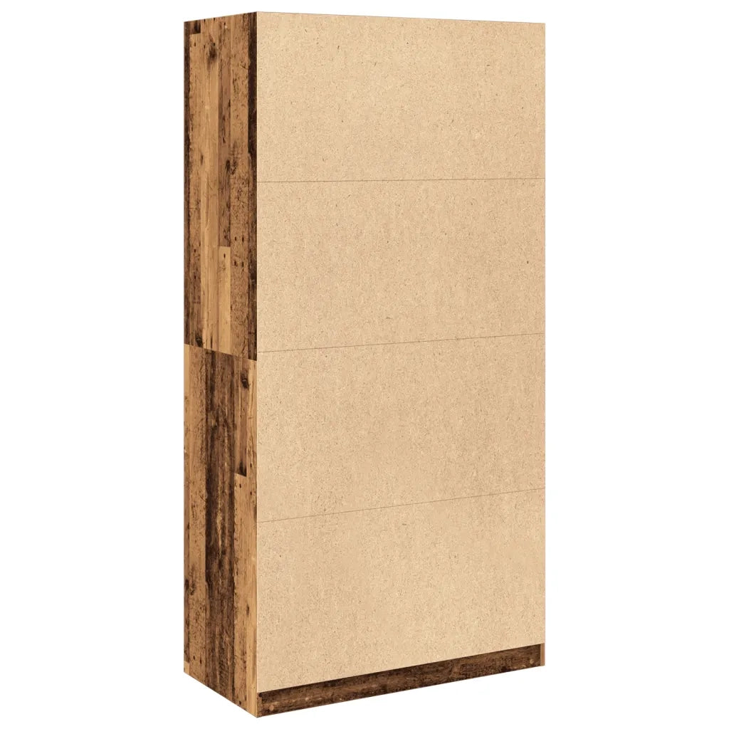 Armadio Legno Antico 100x50x200 cm in Legno Multistrato CFW8983018