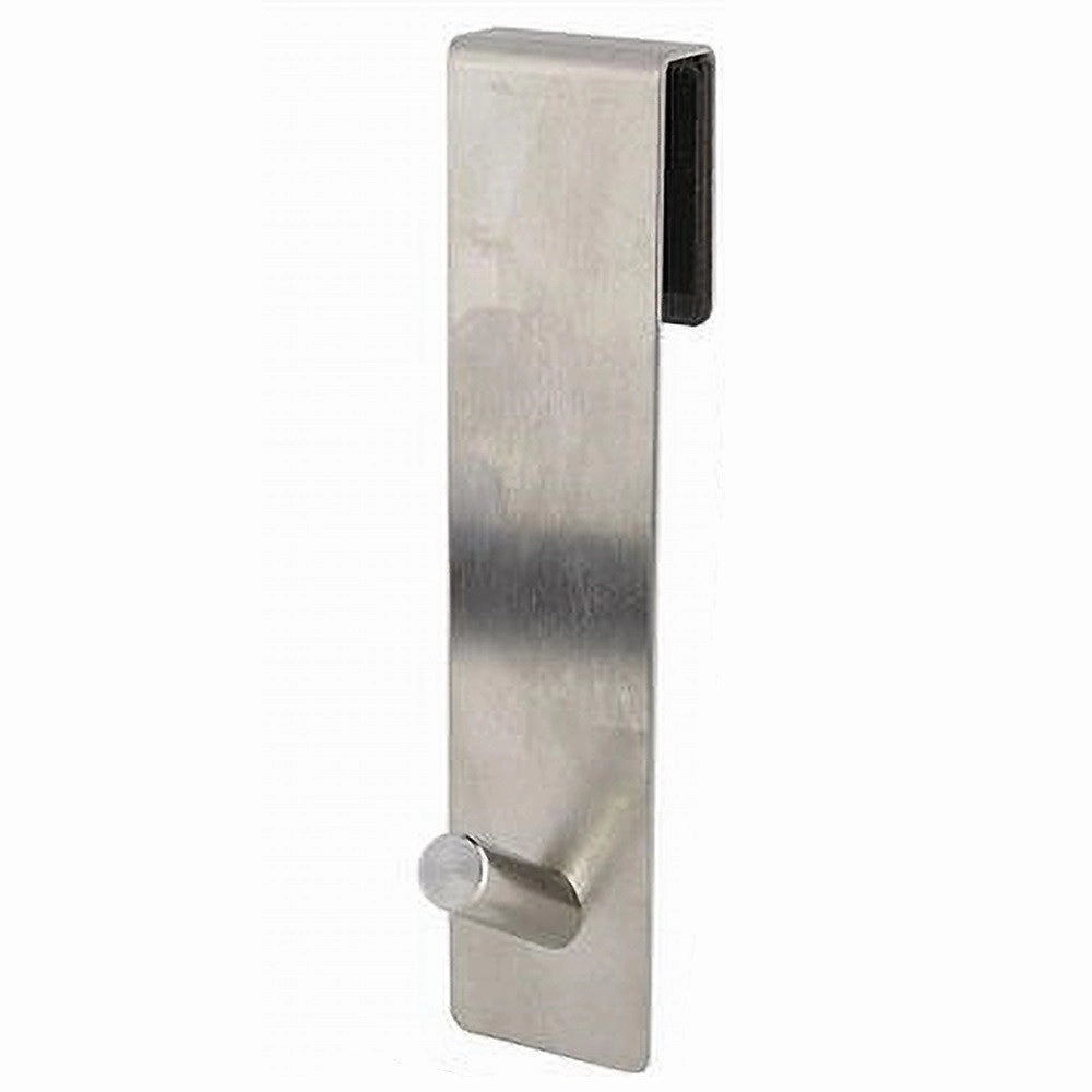Trade Shop - Gancio Per Porta Box Doccia Appendi Asciugamano Accappatoio Bagno 4x13.5cm 87764 -
