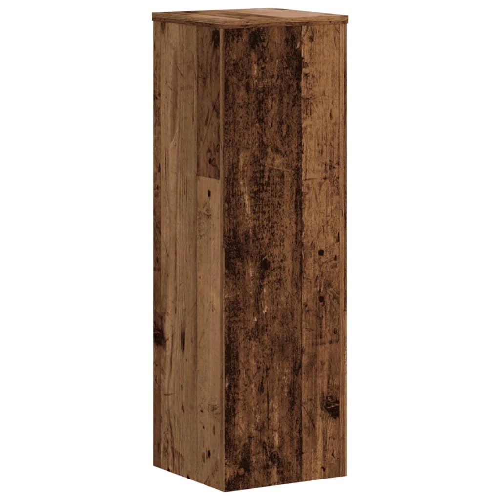 Portavasi mobili per fiori set da 2 legno di recupero legno ingegnerizzato marrone 02_0045373
