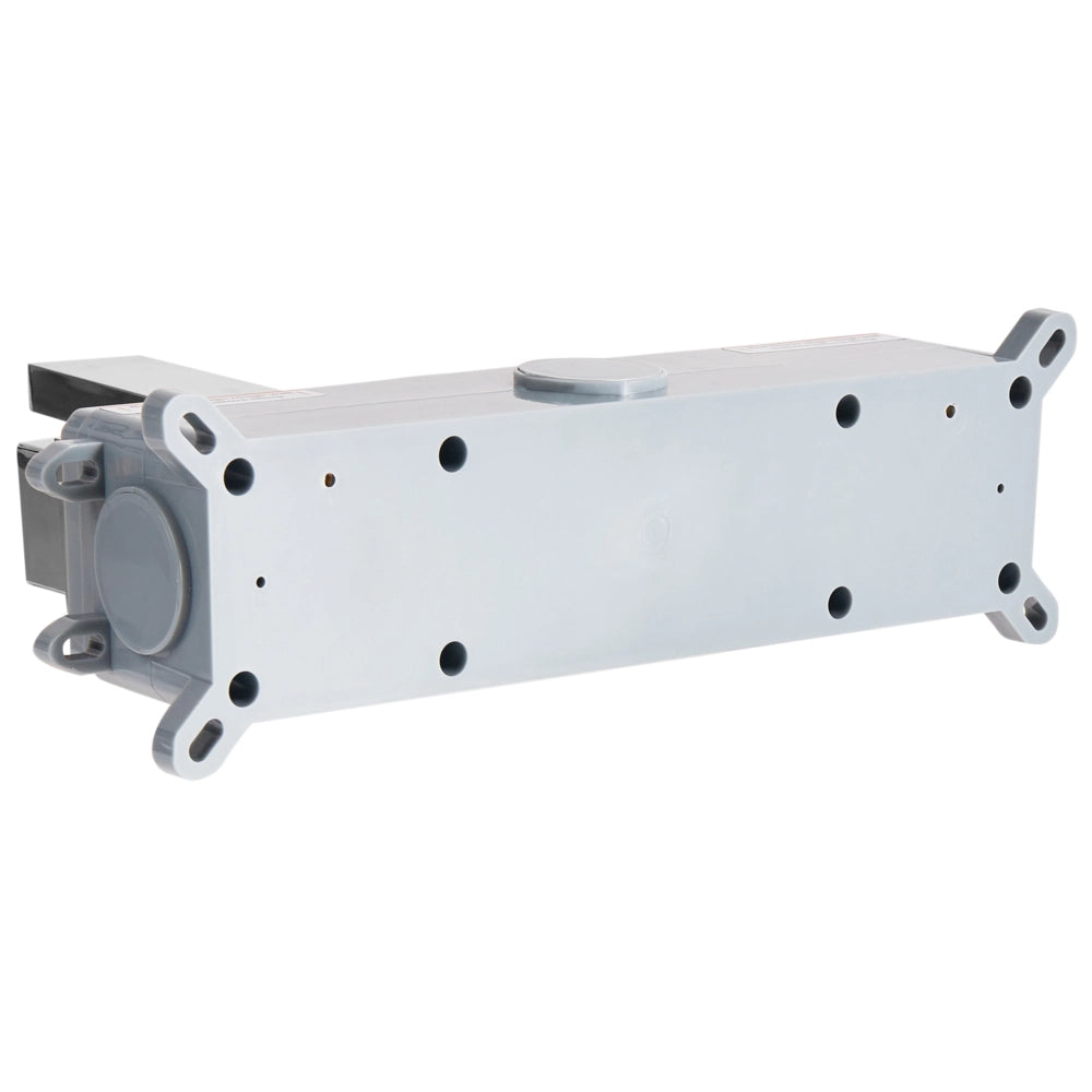 Rubinetto Miscelatore per lavabo a parete in ottone argentato 3 fori per rubinetti doppia leva