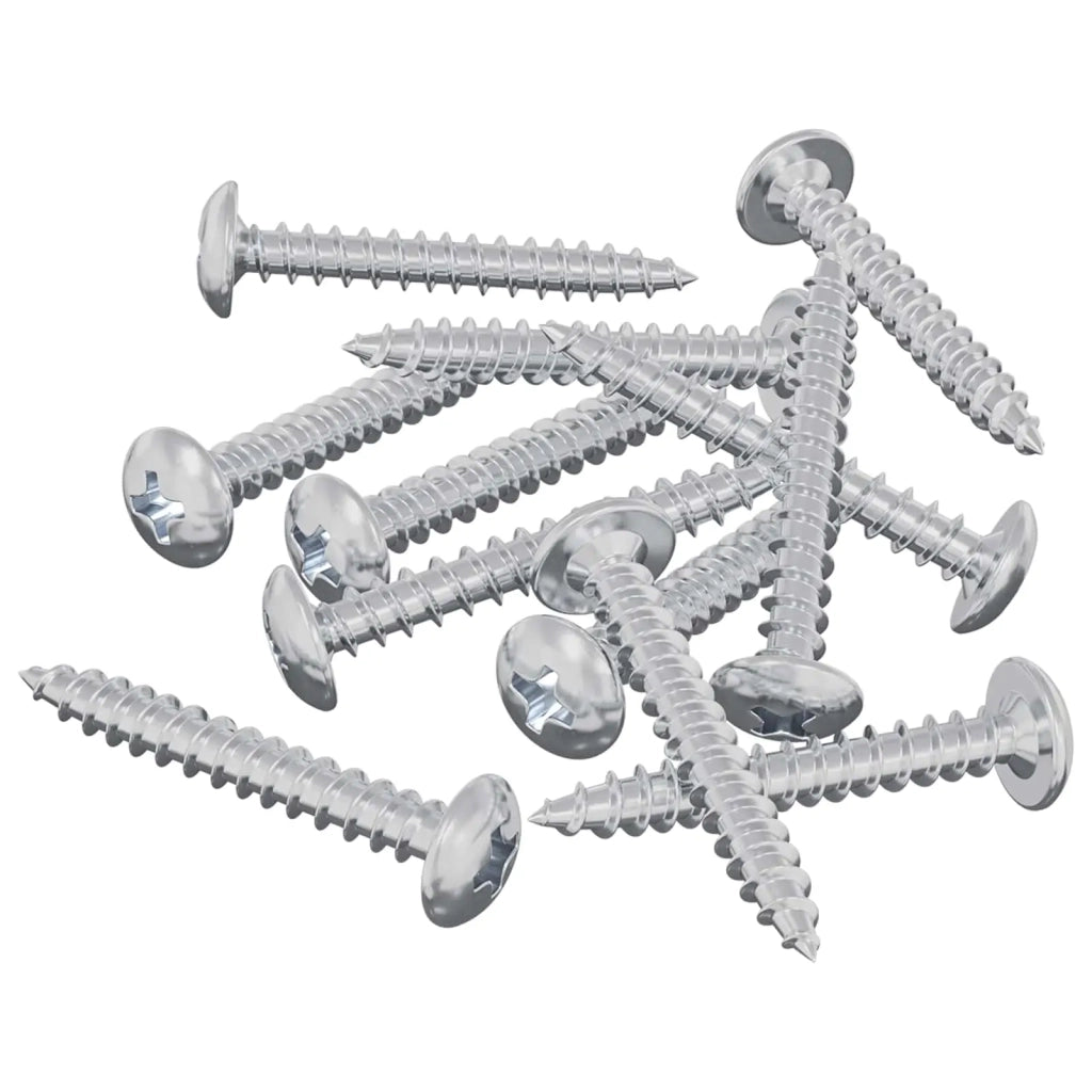 Viti in Legno 8451 pz Argento Acciaio CFW5337306