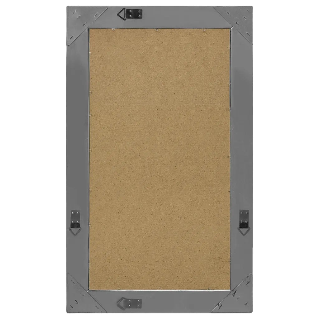 Specchio da Parete | Specchio decorativo Stile Barocco 50x80 cm Nero