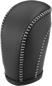 Pompa del cambio universale per Volkswagen Atlas con guaina in pelle artificiale - manopola del cambio - universale - stiksels grigi - facile da installare - pompa del cambio